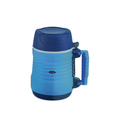 Food Flask With Double Partition - 1.3Ltrs - Blue