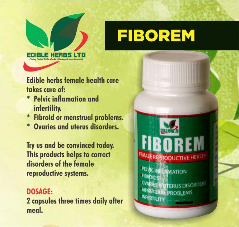 Edible Herb's Fiborem For Fibroid