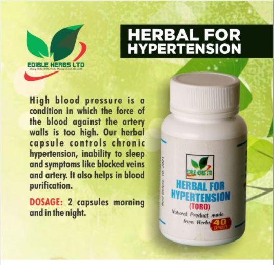 Edible Herbs' Herbal for Hypertension
