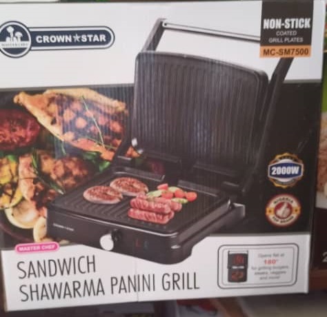 Master Chef Sandwich Shawarma Panini Grill