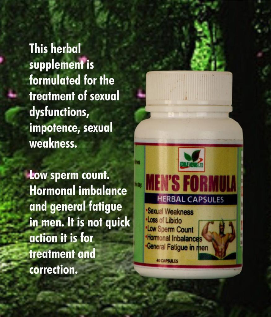 Edible Herbs' Men's Formula for Sexual Wellness