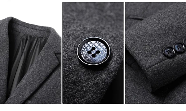 One Button Jacket Men's Suit