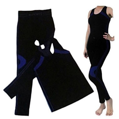 Slimming Yoga Wear Suit- Black