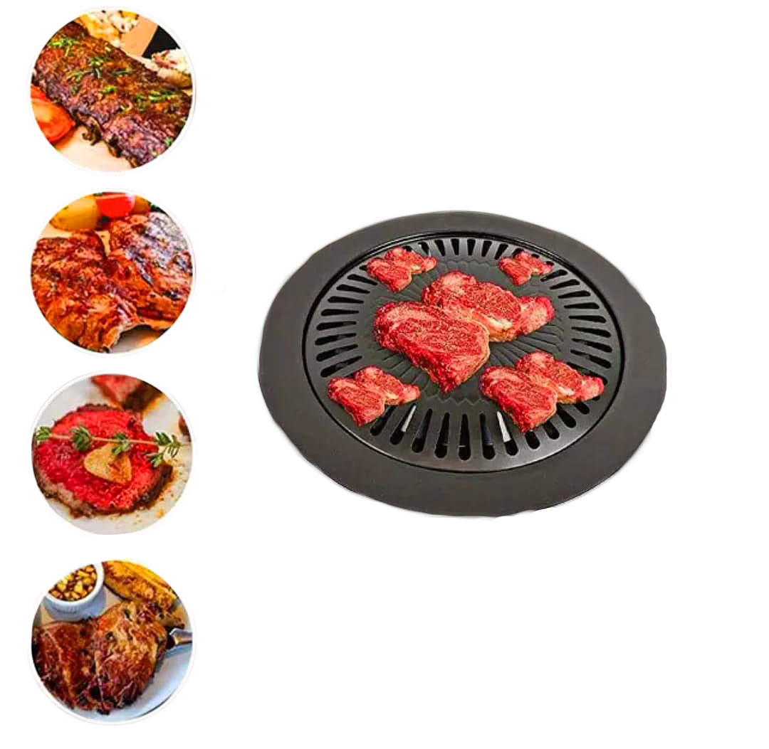 Smokeless Stovetop Indoor Barbecue Grill