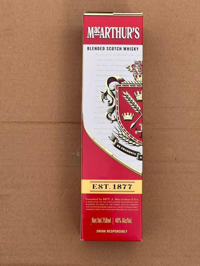 Macarthur's Blended Scotch Whisky 75 Cl