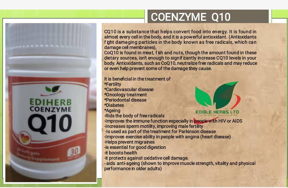 Edible Herbs Co-Enzyme Q10