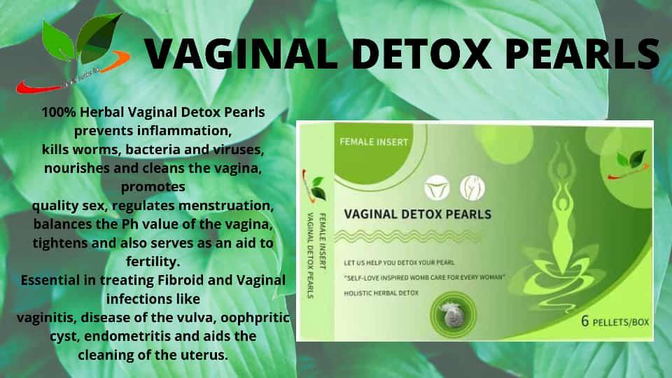Edible Herbs' Vaginal Detox Pearls for Tight Virginal