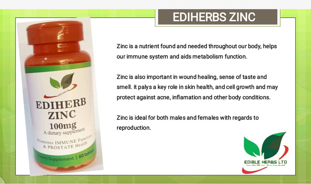 Edible Herbs Zinc
