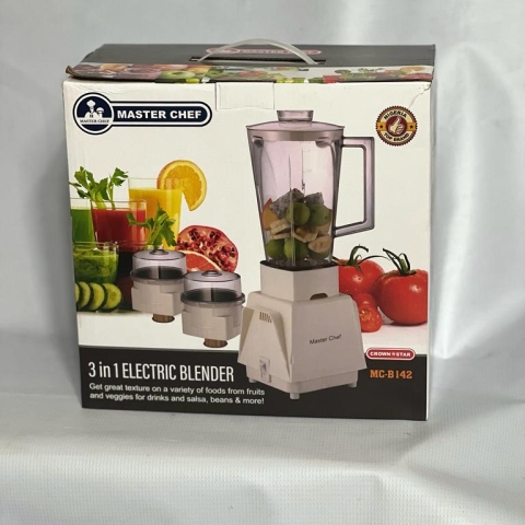 Master Chef 3 in 1 Electric Blender With Mills