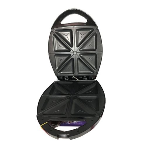 4 Slice Sandwich Maker Toaster - Black - MC-SM9000