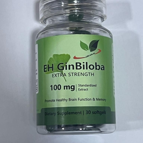 Edible Ginbiloba for Memory Bra!N Function