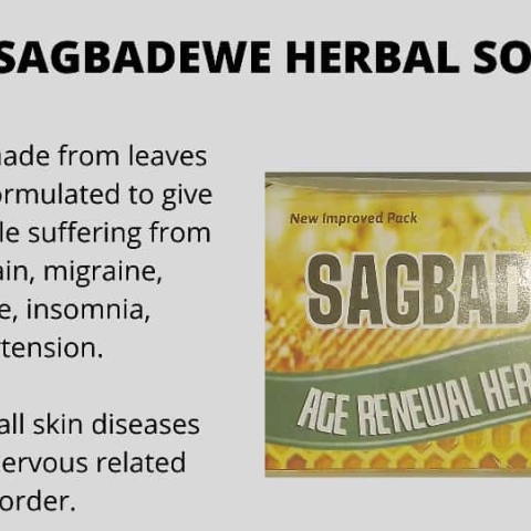 Edible Herbs' Sagbadewe Herbal Soap for Anti-Aging