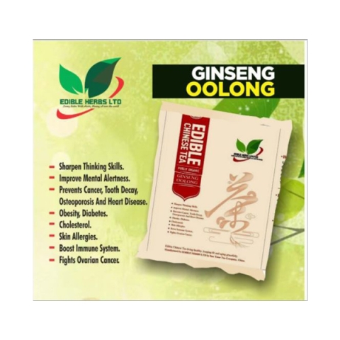 Ginseng Oolong for Mental Alertness and Ovarian Inflammation