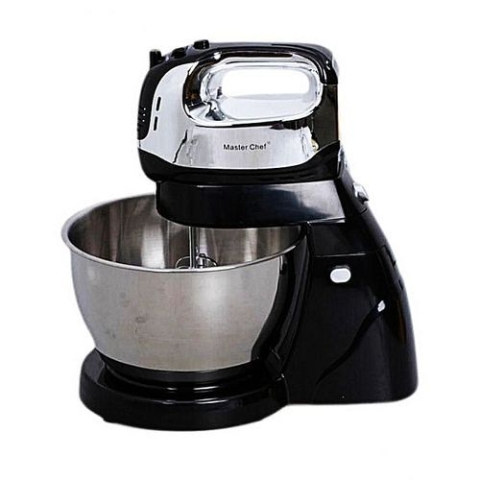 Hand Mixer With Rotating Bowl