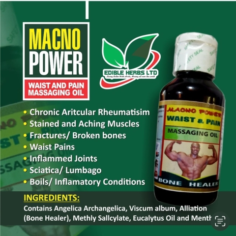 Edible Herb's Massaging Oil