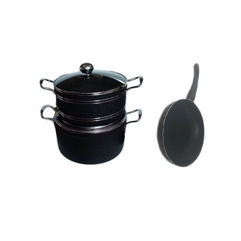 Nonstick Pot Set Of 2 With Frying Pan (MC-6426)