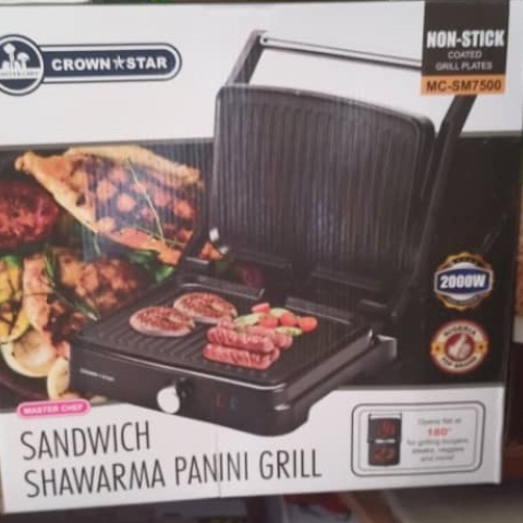 Master Chef Sandwich Shawarma Panini Grill