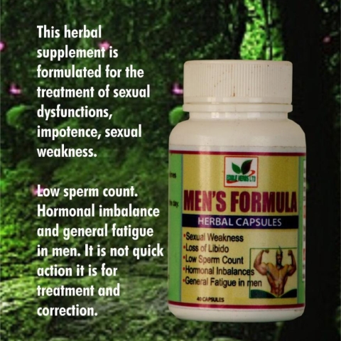 Edible Herbs' Men's Formula for Sexual Wellness