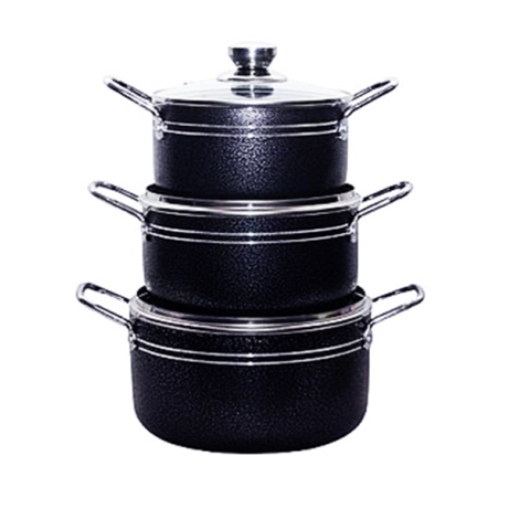 Nonstick Pot Set Of 3 - Small - MC-A6627