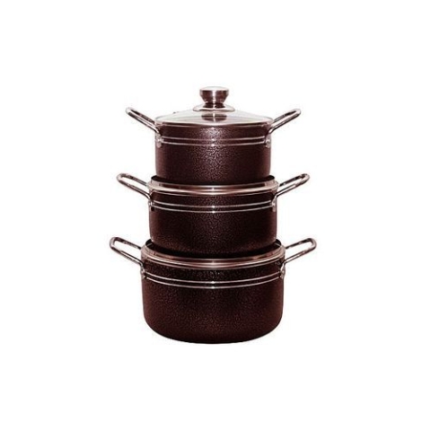 Nonstick Pot Set Of 3 - Small - MC-A6627