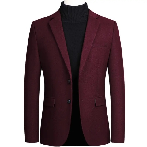 One Button Jacket Men's Suit
