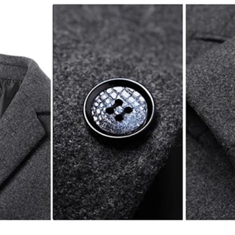 One Button Jacket Men's Suit