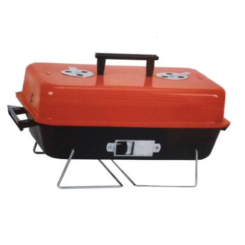 Portable Barbecue Charcoal Grill With Cover