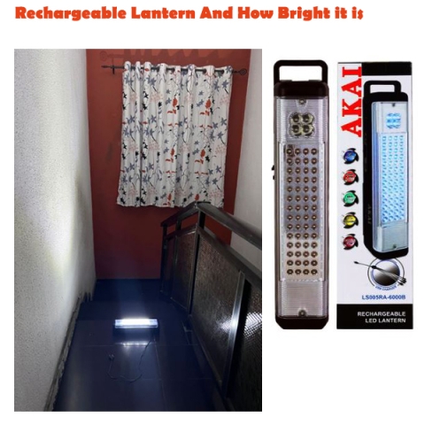 Rechargeable Led Torch Light/Lantern With USB Charger