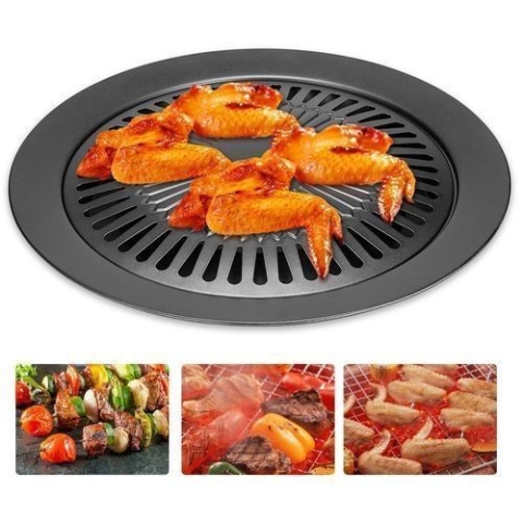 Smokeless Stovetop Indoor Barbecue Grill