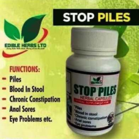 Edible Herbs' Stop Piles for Piles and Anal Sores