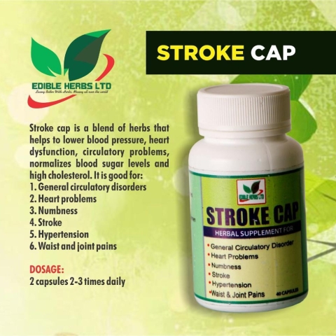 Stroke Cap for Stroke and Numbness