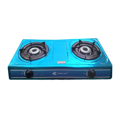 Double Burner Tabletop Gas Cooker - TC-S2GB