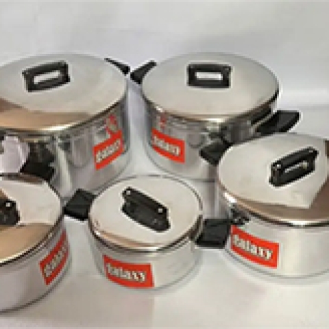  5pcs Aluminum Cooking Pot