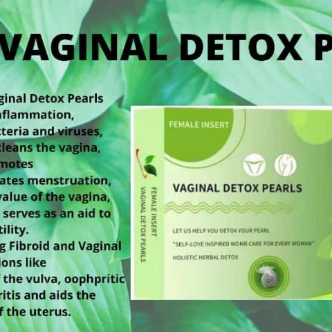 Edible Herbs' Vaginal Detox Pearls for Tight Virginal